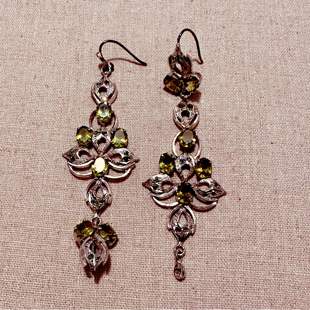 Boutique | Earrings | Semi-Precious Stone Chandeliers
